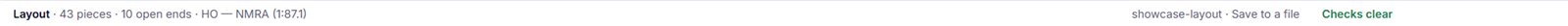 The status bar