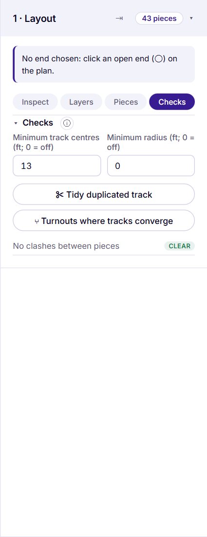 The Checks tab